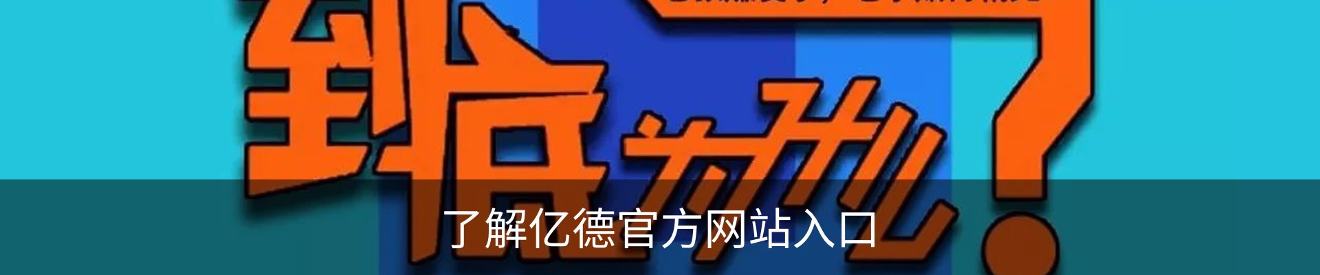 了解亿德官方网站入口